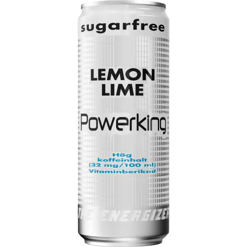 Powerking Lemon/Lime 24 x 250ml.