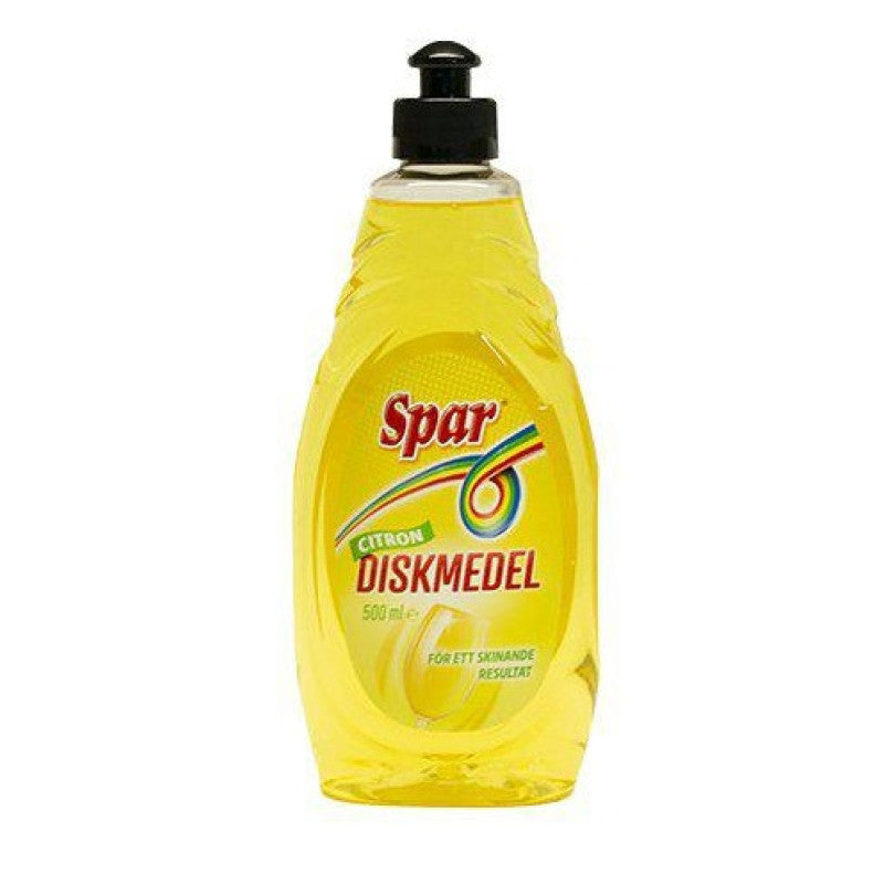 Spar Diskmedel Citron 12x500ml