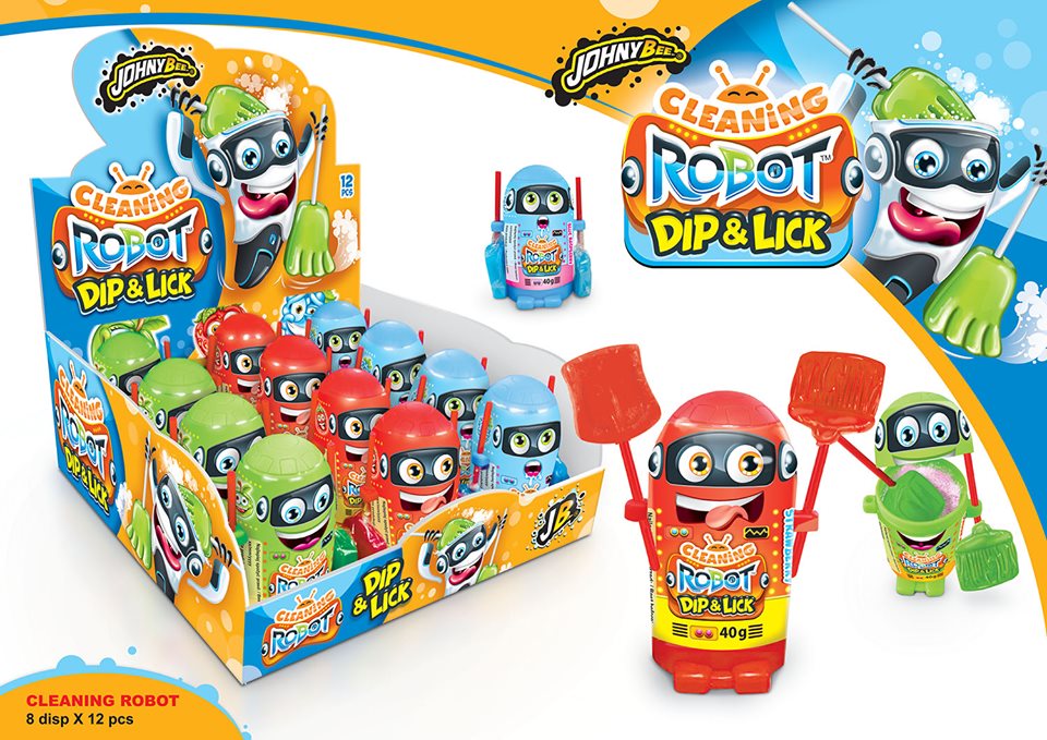 Johny Bee Cleaning Robot 40g. 12st
