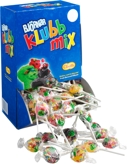 Cloetta Björnar Klubbmix 180x11,1g