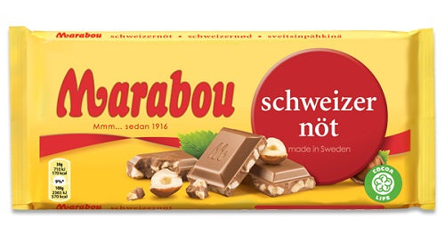 Marabou Schweizernöt 90g