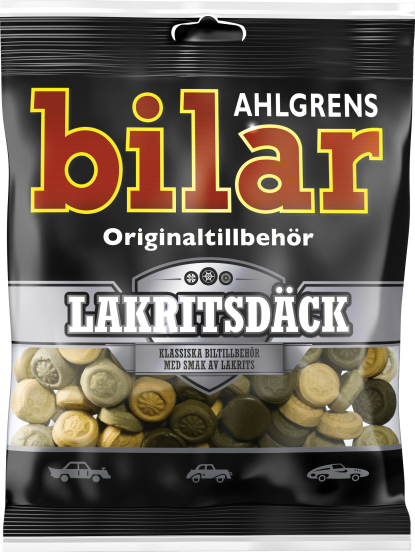Ahlgrens Bilar Lakritsdäck 42 X 110g