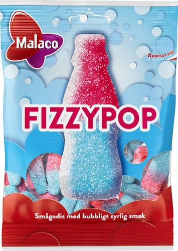 Malaco Fizzypop 85g. x 28st.