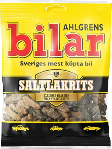 Ahlgrens Bilar Saltlakrits 42 X 100g