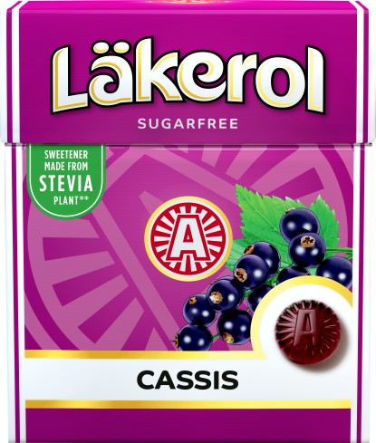 Cloetta Läkerol Cassis 48x25g.