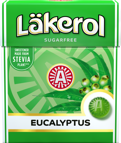 Cloetta Läkerol Eucalyptus 48x25g.