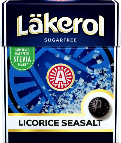 Cloetta Läkerol Licorice Seasalt 25g. 48st.
