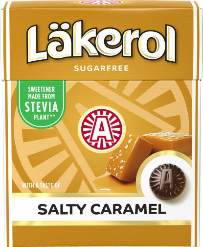 Cloetta Läkerol Salty Caramel 25g. 48st.