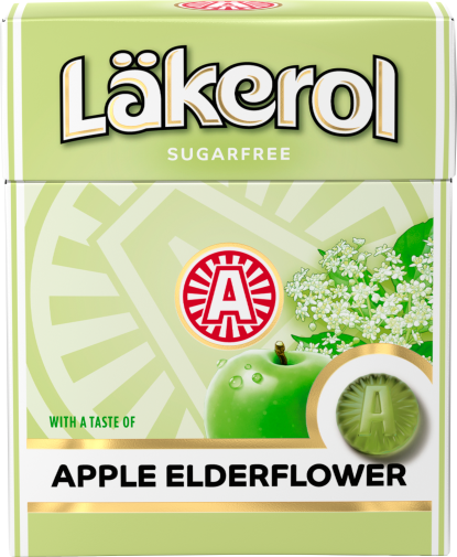 Cloetta Läkerol Apple Elderflower 25g. 48st.