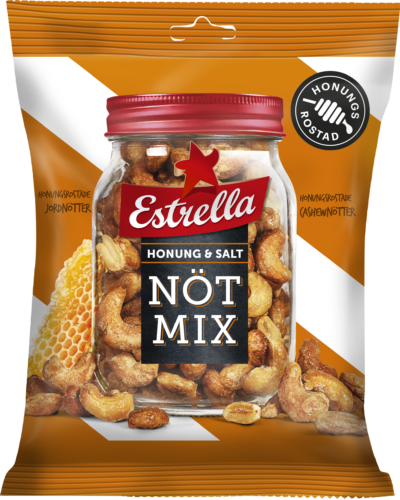 Estrella Honung & Salt Nötmix 11x175g