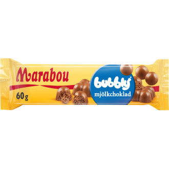Marabou Bubblig Mjölkchoklad 20x60g.