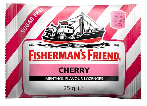 Fishermans Friend Körsbär och Menthol 24x25g