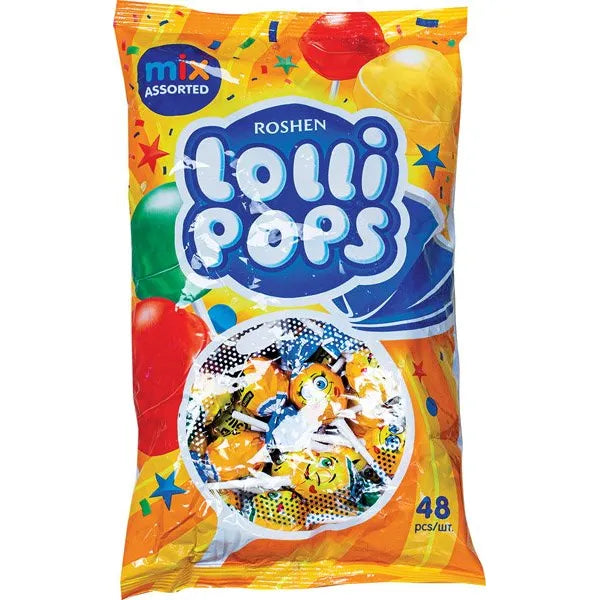Roshen Lollipops 48st. 920g.