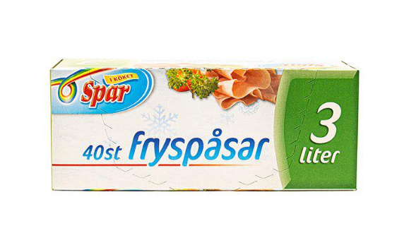 Spar Fryspåsar 3L-40st