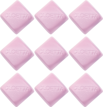 Cloetta Sockerbitar Jordgubb 820g