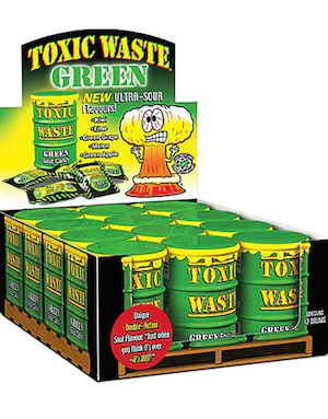 Toxic Waste Green Drum 12x42g