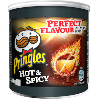 Pringles Mini Hot & Spicy 12x40gr