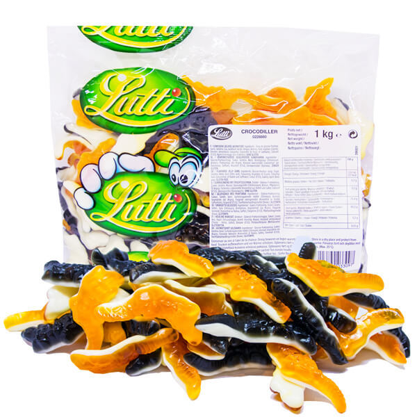 Lutti Crocodiller 1Kg