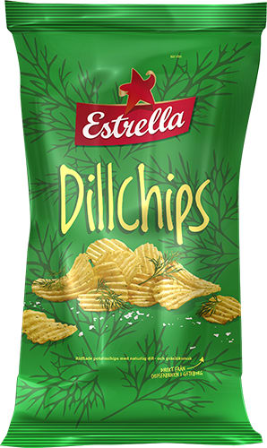 Estrella Dillchips 21 X 175g.