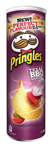 Pringles Texas BBQ Sauce 165g x 19st