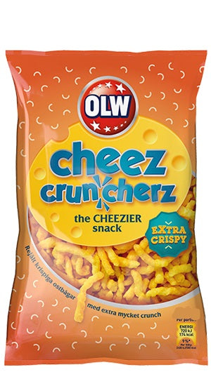 OLW Cheez Crunchers 28 X 160g.
