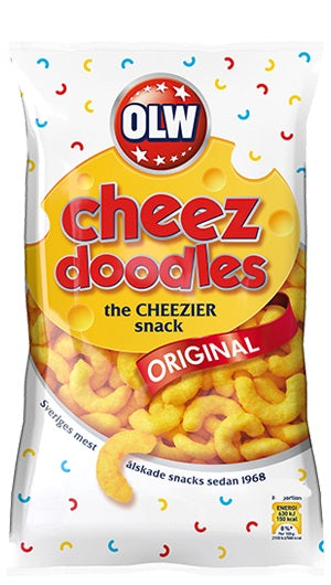 OLW Cheez Doodles 21 X 160g.