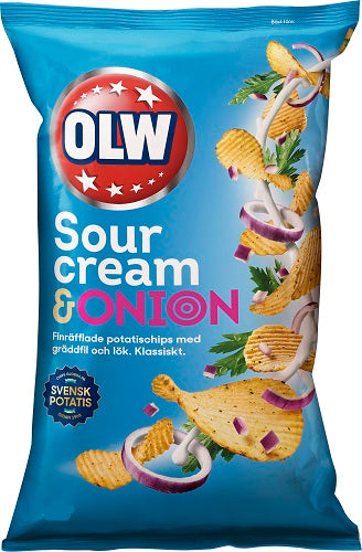OLW Sourcream & Onion 21 X 175g.