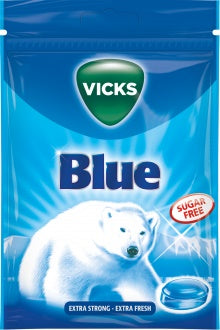 Vicks Blue Sockerfri 20x72g