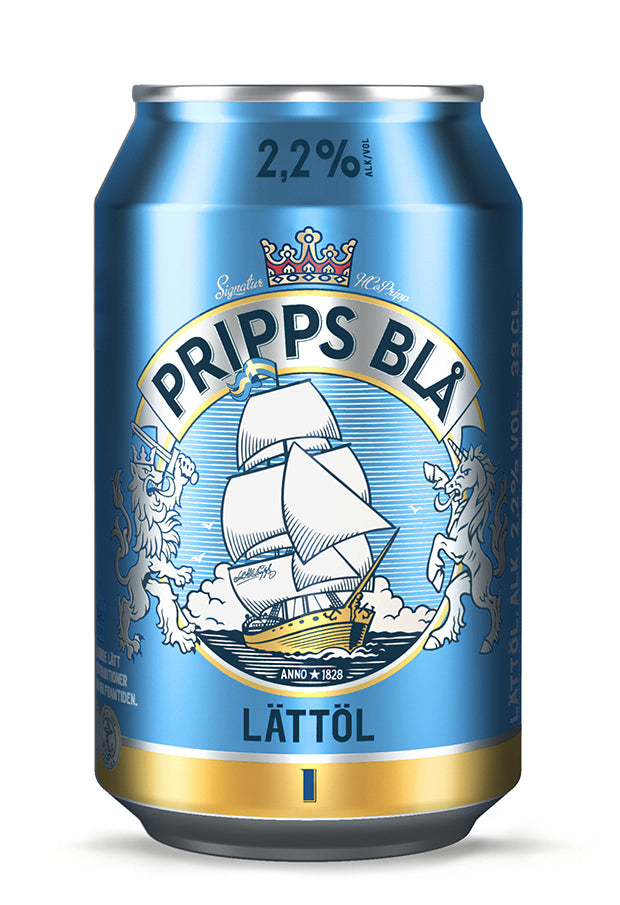 Pripps Lättöl 2,2% 24x33cl