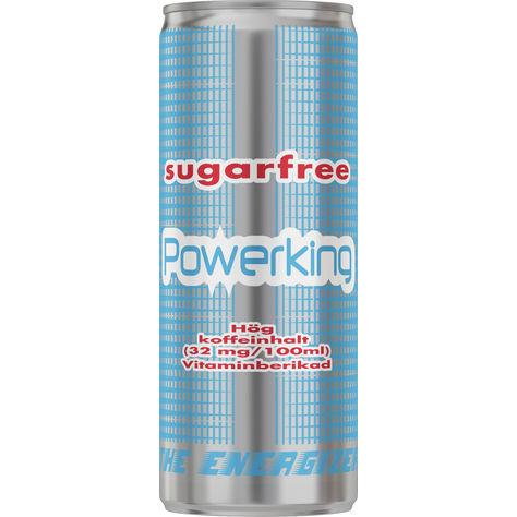 Powerking Sugarfree 24 x 250ml.