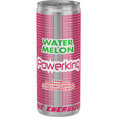 Powerking Vattenmelon 24 x 250ml.