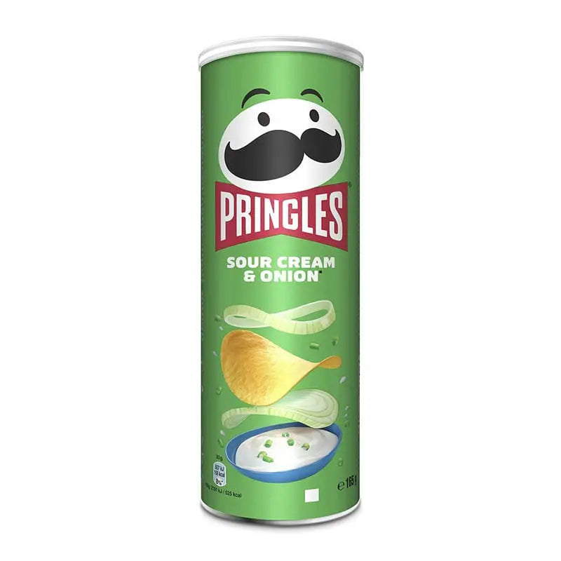 Pringles Sour Cream & Onion 165g X 19st.