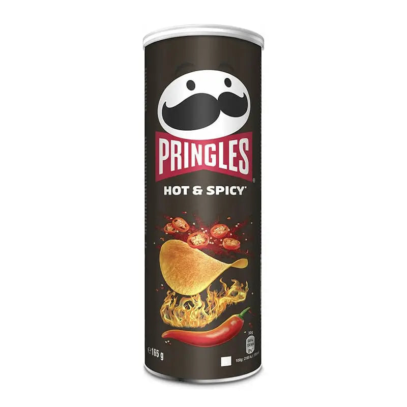 Pringles Hot & Spicy 165g X 19st.