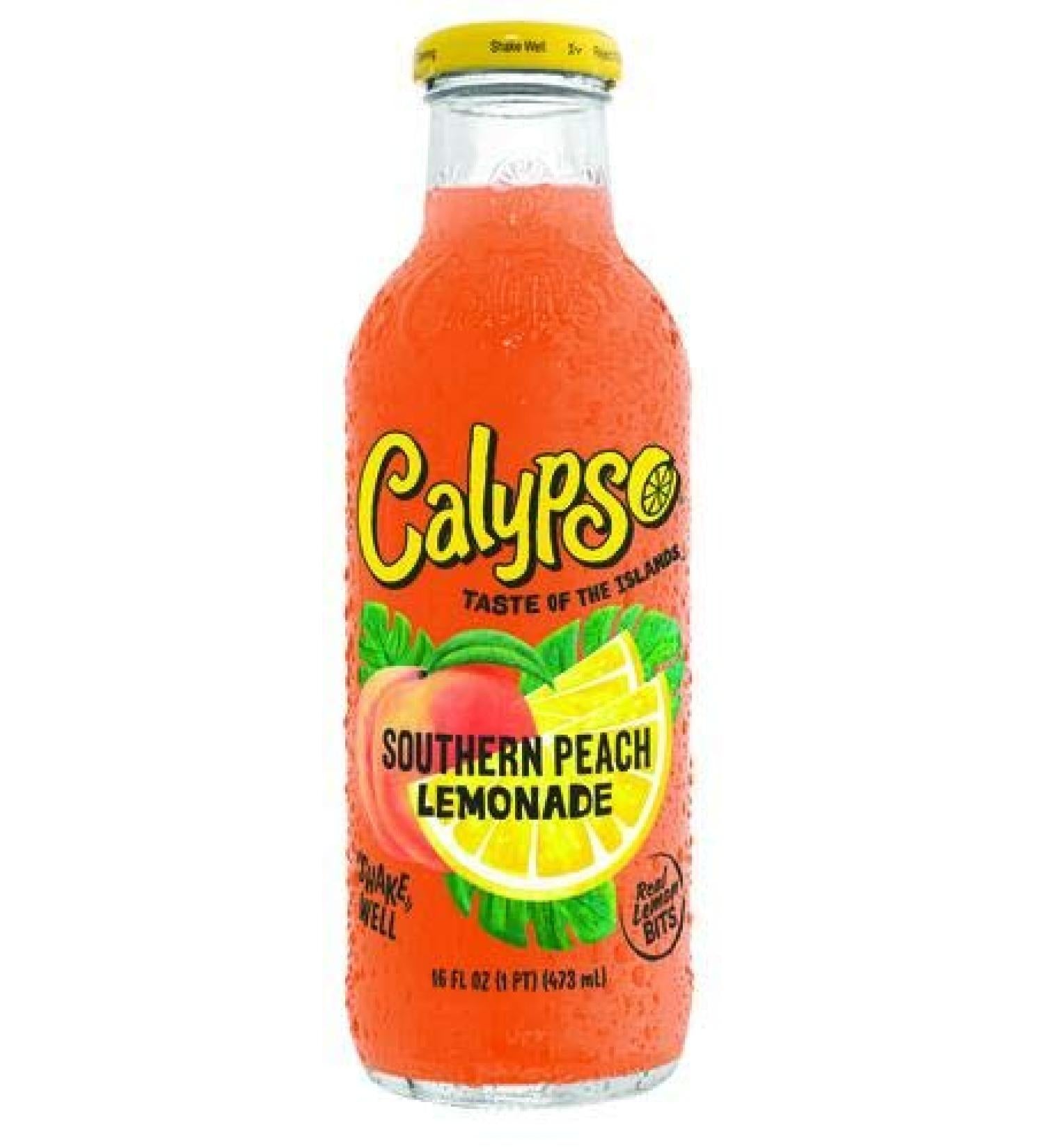 Calypso Southern Peach Lemonade 12 X 473 ML