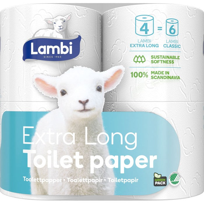 Lambi Extra Long Toalett 7x4pk