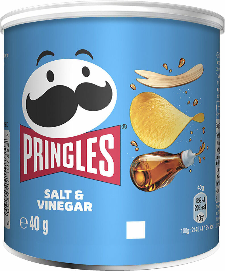 Pringles Mini Salt & Vinegar 12x40g