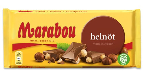 Marabou Helnöt 13x160g.