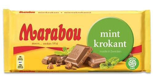 Marabou Mintkrokant 15x160g.