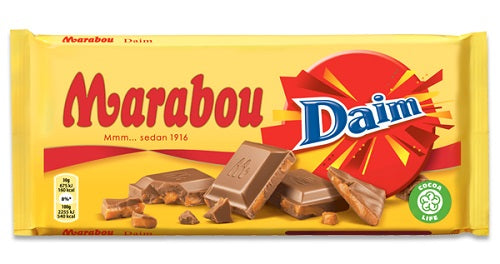 Marabou Daim 15x160g.