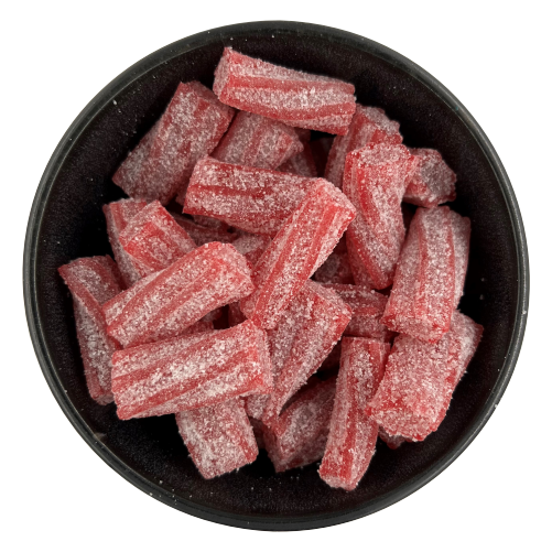 Fini Sura Jordgubbs-Twistar Med Fyllning 1,0kg