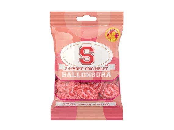S-Märke Hallonsura 18x80g