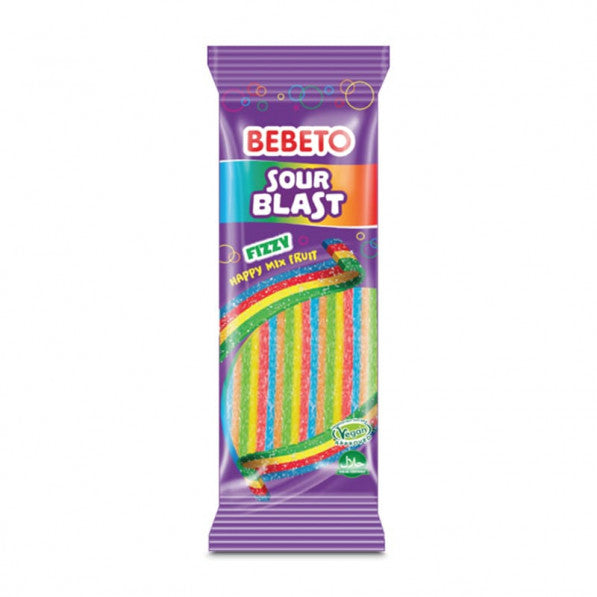 Bebeto Sour Blast Fruit 180g
