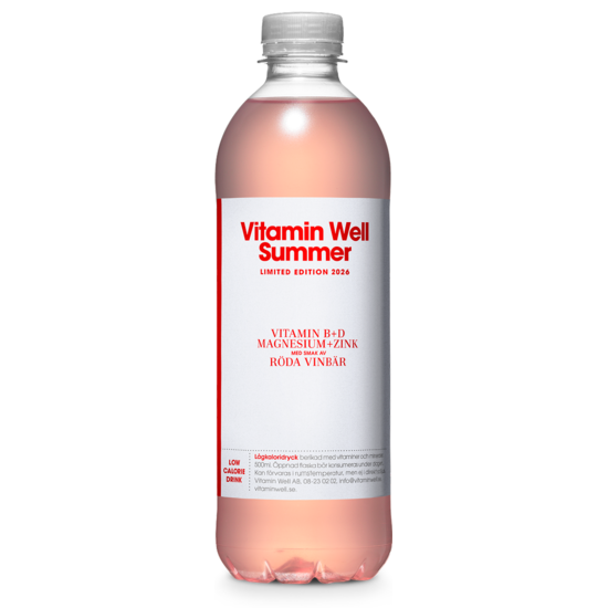 Vitamin Well Summer 12x50cl