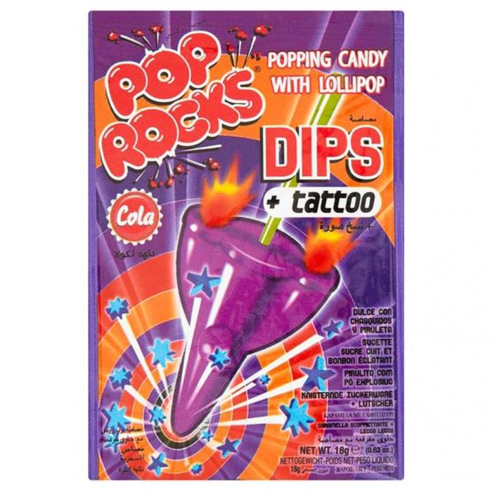 Pop Rocks Dips Tattoo 30x18g