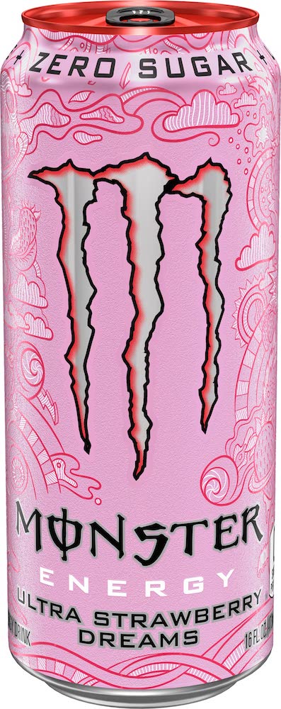 Monster Ultra Strawberry 24X50cl
