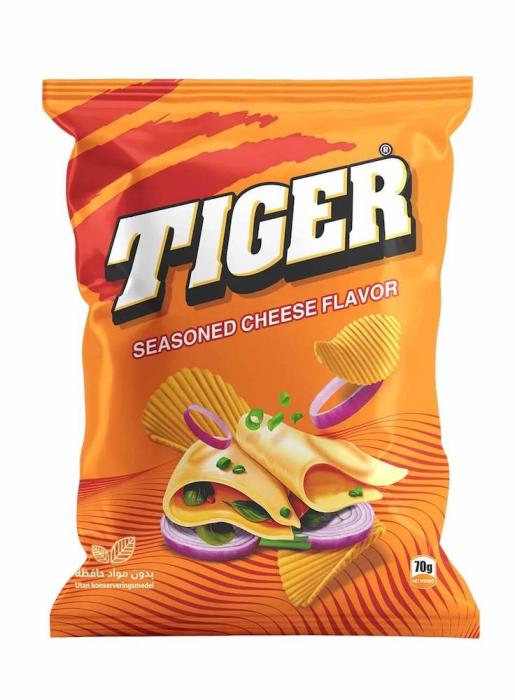 Tiger Chips Ost 12x70g
