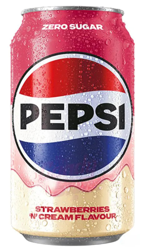 Pepsi US Strawberry Cream 24 X 330 ML