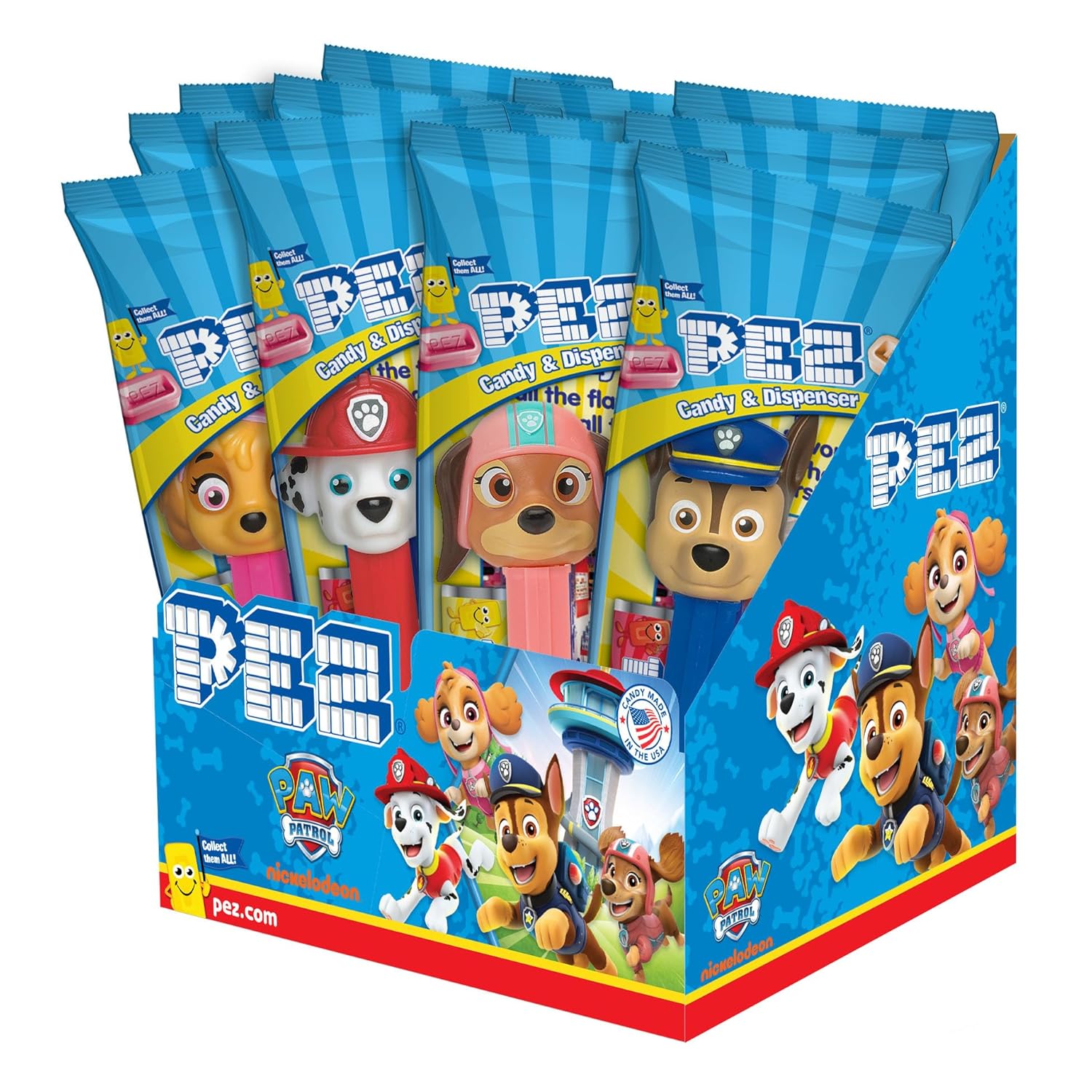 Paw Patrol Candy Dispenser 12x5g.