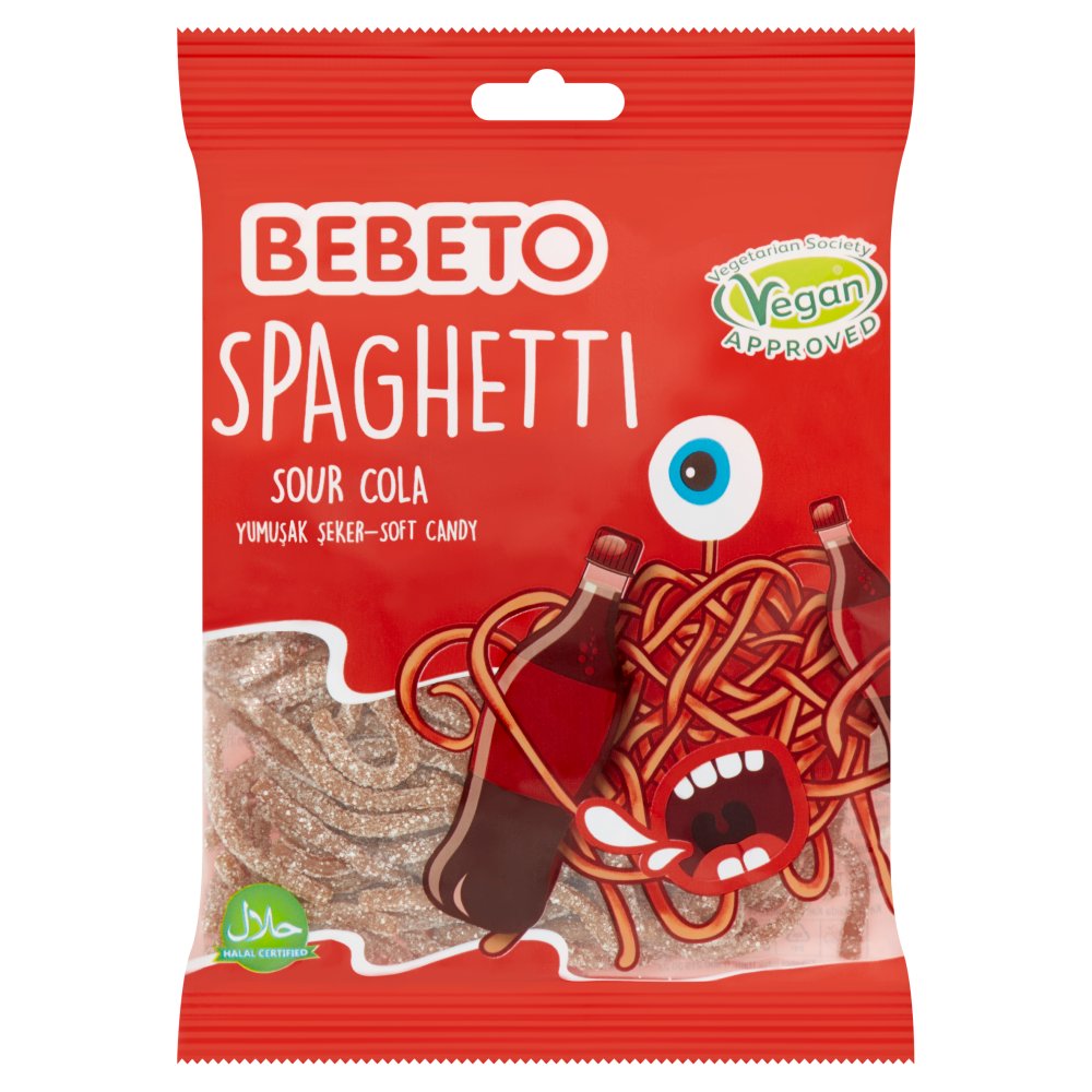 Bebeto Spaghetti Cola 12x70g (Köp 6 betala för 5)