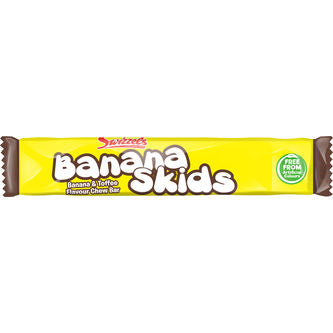Swizzels Banana Skids 60x18g.